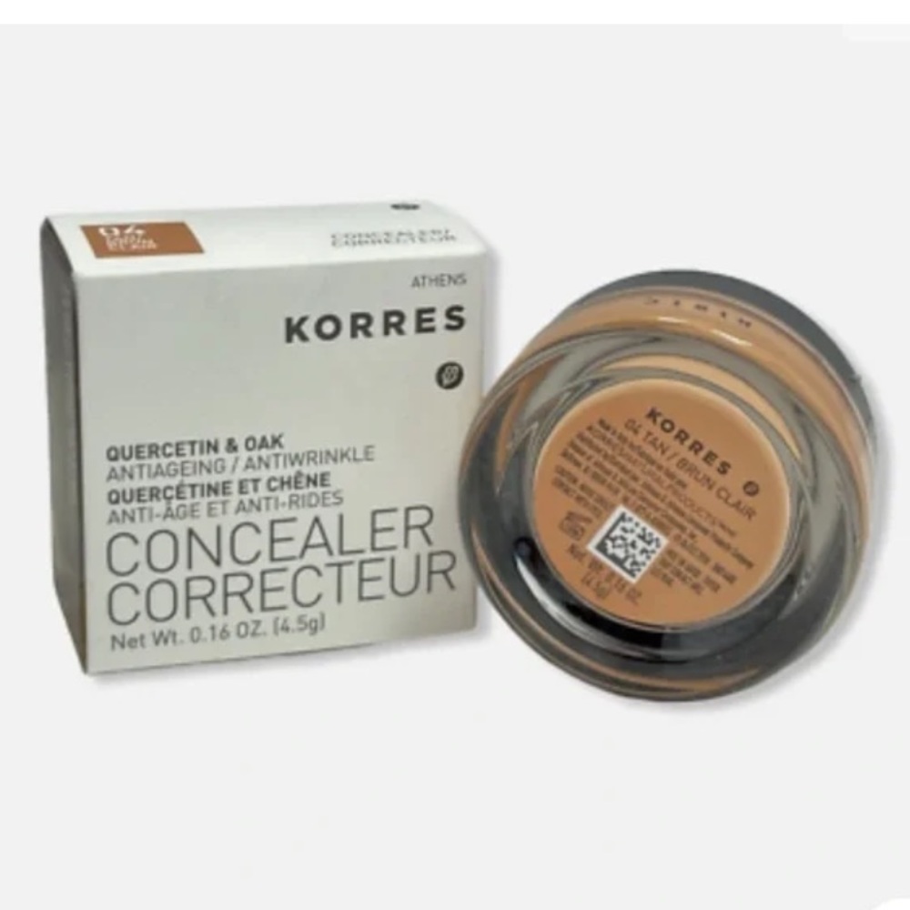 💎 Korres Concealer 04 Tan Quercetin & Oak Anti Aging Full-Size